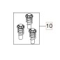 KOMPLETTES KOLBEN-KIT (3PCS) 592617678 HUSQVARNA ORIGINAL