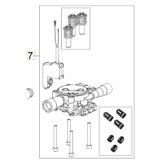 PUMPENSATZ 596677401 ORIGINAL HUSQVARNA | Newgardenstore.eu