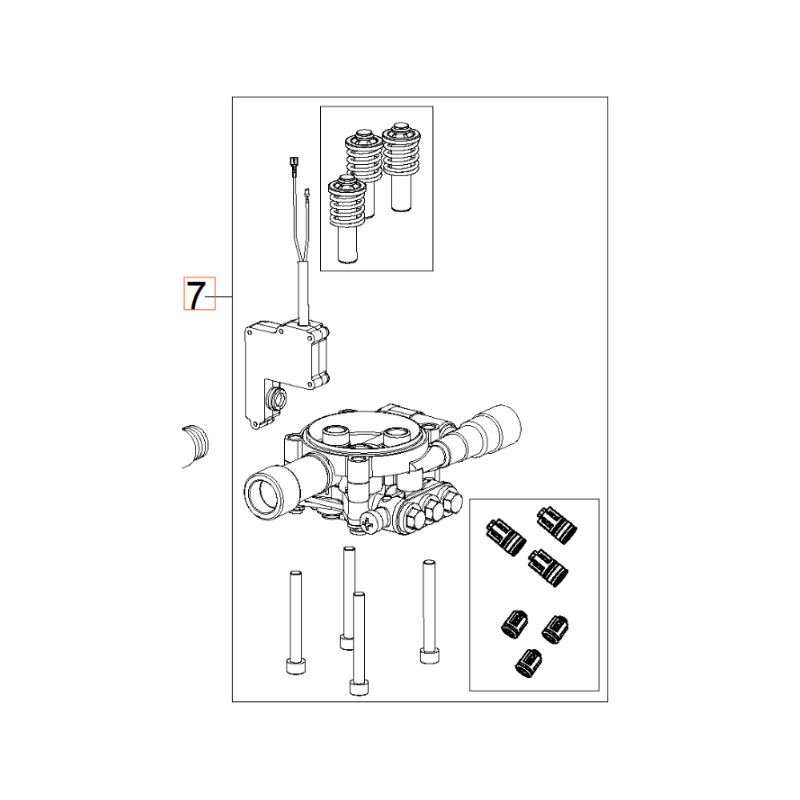 KIT BOMBA 596677401 ORIGINAL HUSQVARNA