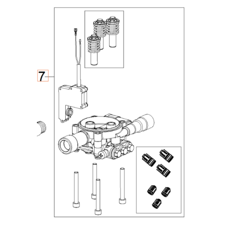 KIT BOMBA 596677401 ORIGINAL HUSQVARNA | Newgardenstore.eu