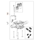 KIT BOMBA 596677401 ORIGINAL HUSQVARNA