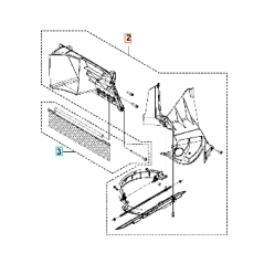 KIT PROTEZIONI 598454201 ORIGINALE HUSQVARNA