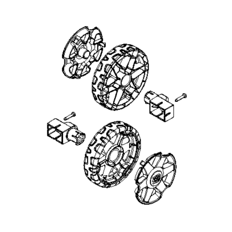 RADSATZ 597858601 ORIGINAL HUSQVARNA