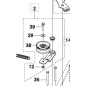 KIT TENSOR DE CORREA 580279001 ORIGINAL HUSQVARNA