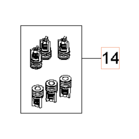 INTAKE VALVE KIT 592617712 ORIGINAL HUSQVARNA | Newgardenstore.eu