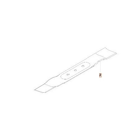 MULCHING BLADE 37CM ??529441610 ORIGINAL HUSQVARNA | Newgardenstore.eu