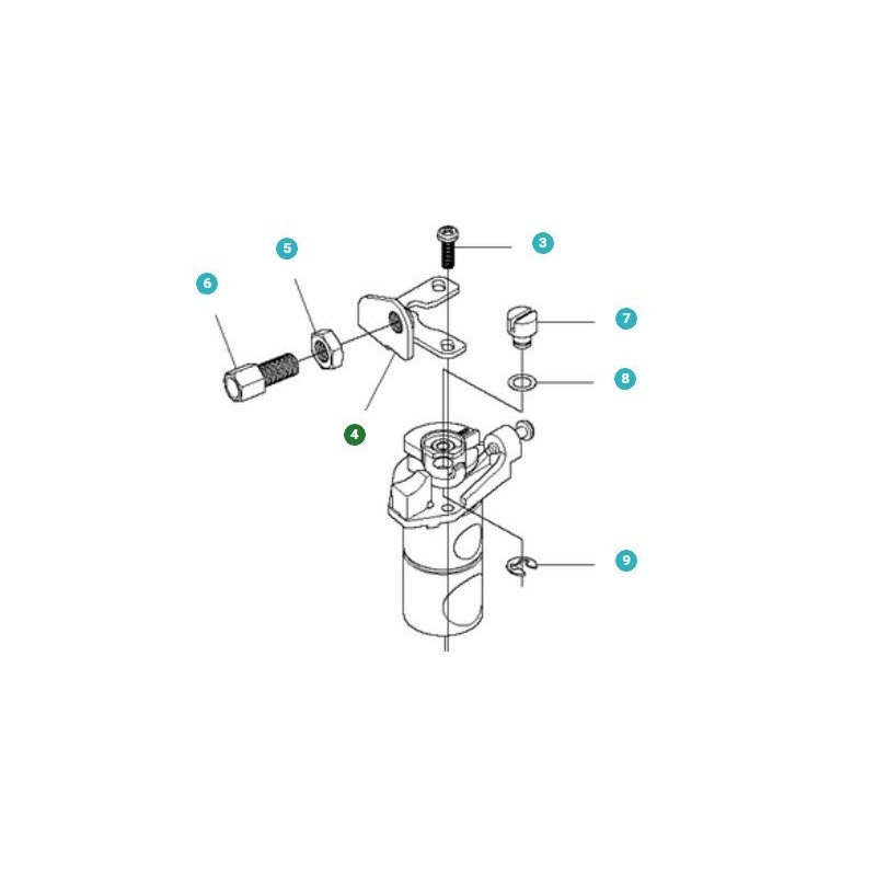 HEBEL 506746001 ORIGINAL HUSQVARNA