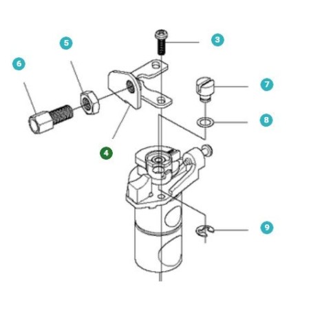 HEBEL 506746001 ORIGINAL HUSQVARNA | Newgardenstore.eu