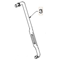 HEBEL 532180445 ORIGINAL HUSQVARNA