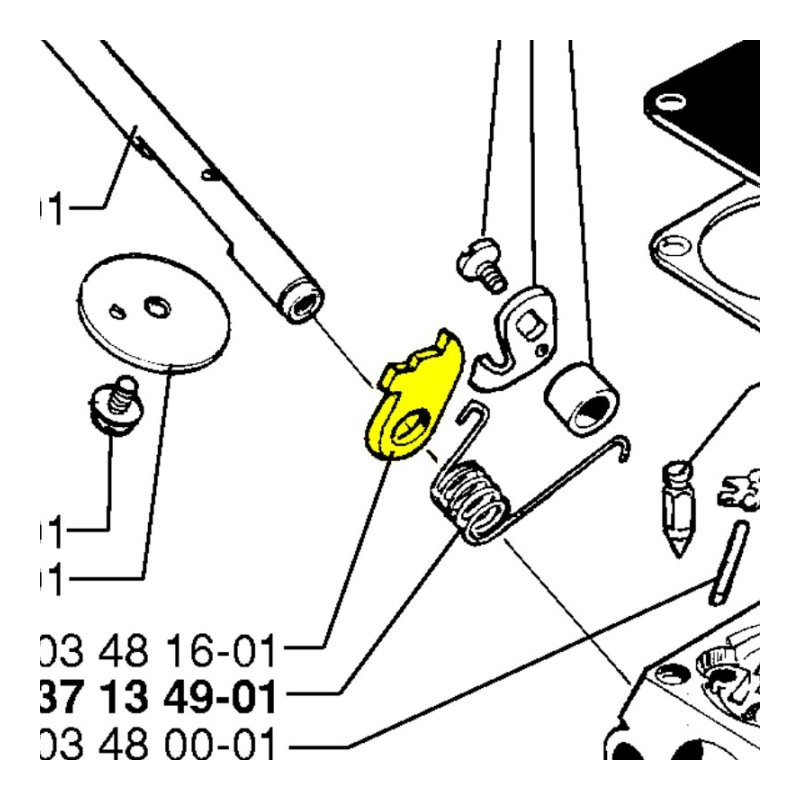 HEBEL 503481601 ORIGINAL HUSQVARNA