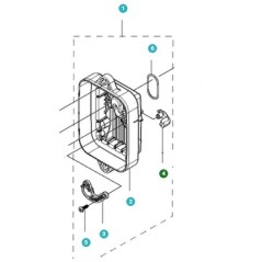 LEVA 521740501 ORIGINALE HUSQVARNA