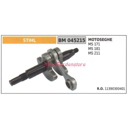 Albero motore compatibile STIHL motore motosega MS 171 181 211 1139-030-0401 | Newgardenstore.eu