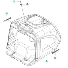 MAGNET 501098101 ORIGINAL HUSQVARNA