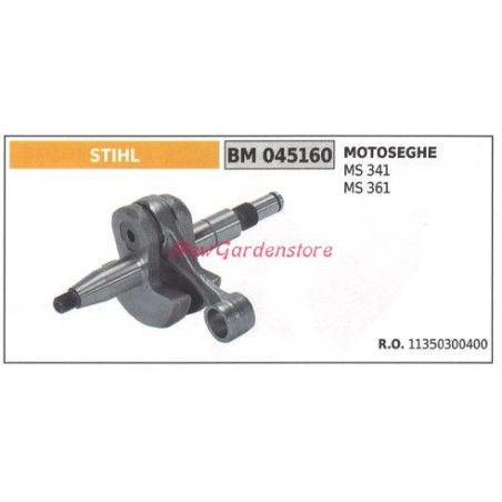 STIHL drive shaft for MS 341 361 045160 saw motor | Newgardenstore.eu