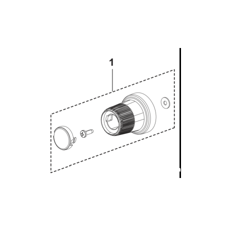 BOUTON 546092501 ORIGINAL HUSQVARNA | Newgardenstore.eu