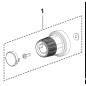 BOUTON 546092501 ORIGINAL HUSQVARNA