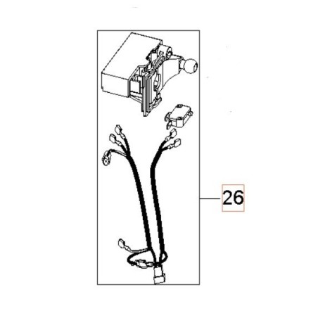 MICROSWITCH 592617660 ORIGINAL HUSQVARNA | Newgardenstore.eu