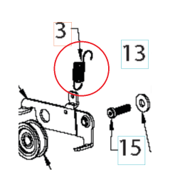 SPRING 532434859 ORIGINAL HUSQVARNA