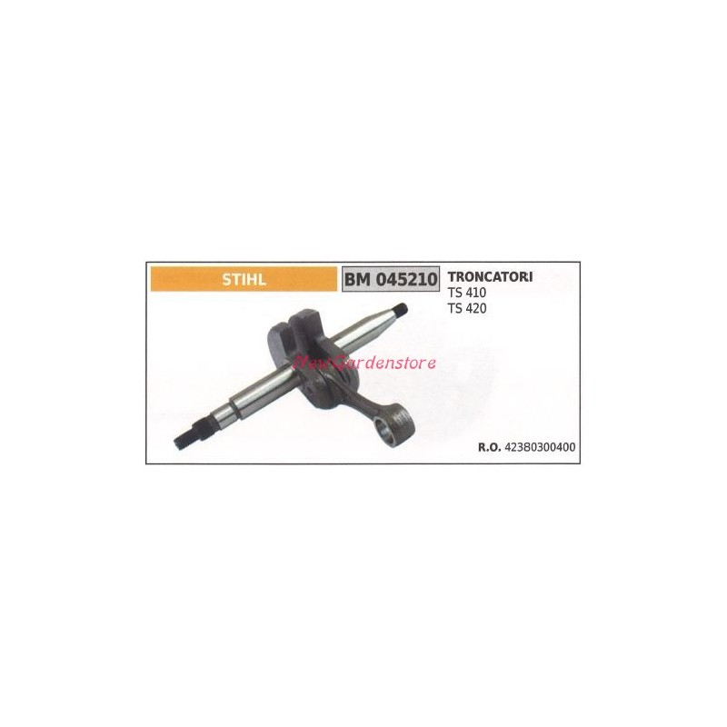 Crankshaft STIHL TS410 TS420 hedge trimmer engine 4238-030-0400 compatible