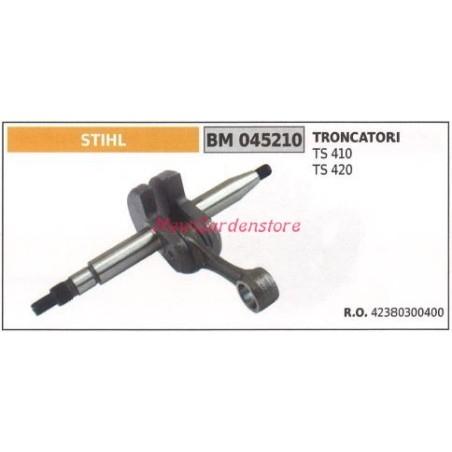 Eje de transmisión STIHL para motor de cortasetos TS 410 420 045210 | Newgardenstore.eu