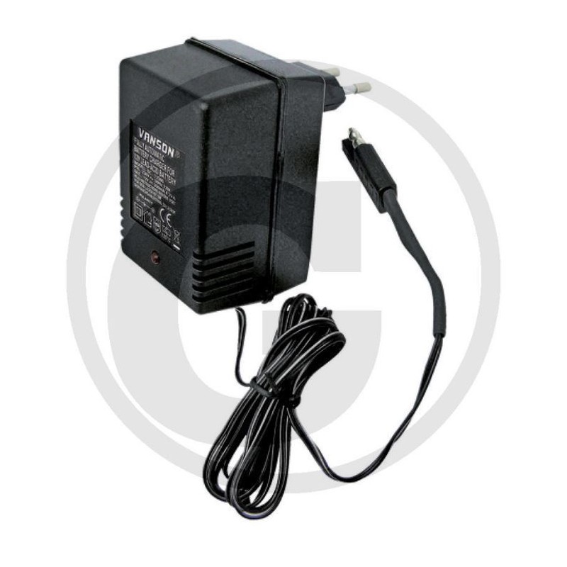 Cargador de batería enchufable 12V 350 mAh con clavija SAE PA-A2516 tractor de césped