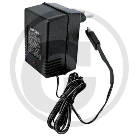 Cargador de batería enchufable 12V 350 mAh con clavija SAE PA-A2516 tractor de césped | Newgardenstore.eu