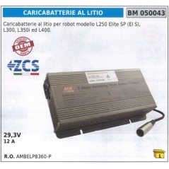 Cargador de batería de litio para robot L250 ELITE SP ZUCCHETTI 29,3 V 12 A 050043