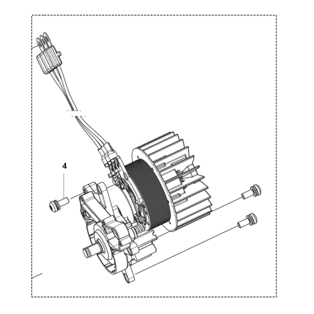 MOTORE KIT 538631101 ORIGINALE HUSQVARNA | Newgardenstore.eu