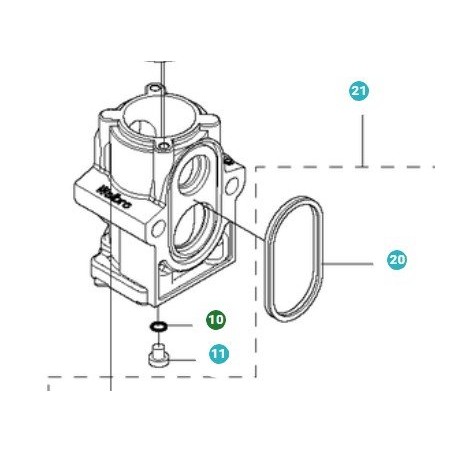 JOINT TORIQUE 505307501 HUSQVARNA ORIGINE | Newgardenstore.eu