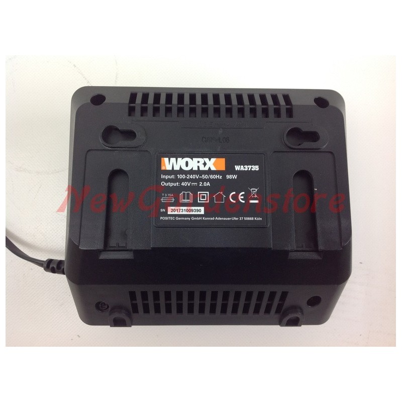 Worx 40v best sale battery charger