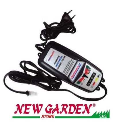 Battery charger 12 volt 900 mA tester garden workshop equipment 310030 | Newgardenstore.eu