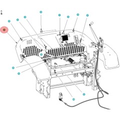 PLATEFORME 501062201 ORIGINAL HUSQVARNA