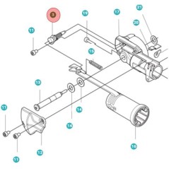 PERNO 597973901 ORIGINALE HUSQVARNA