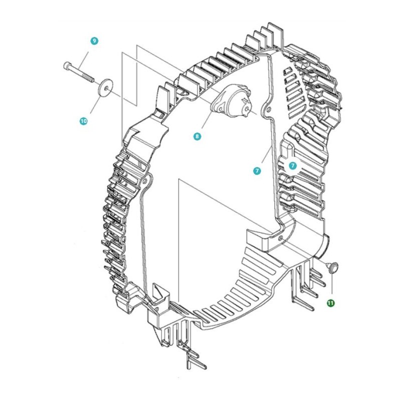 PERNO 526243901 ORIGINALE HUSQVARNA