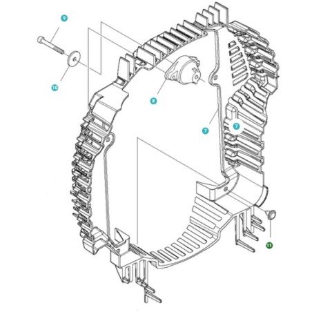 BROCHE 526243901 ORIGINAL HUSQVARNA | Newgardenstore.eu