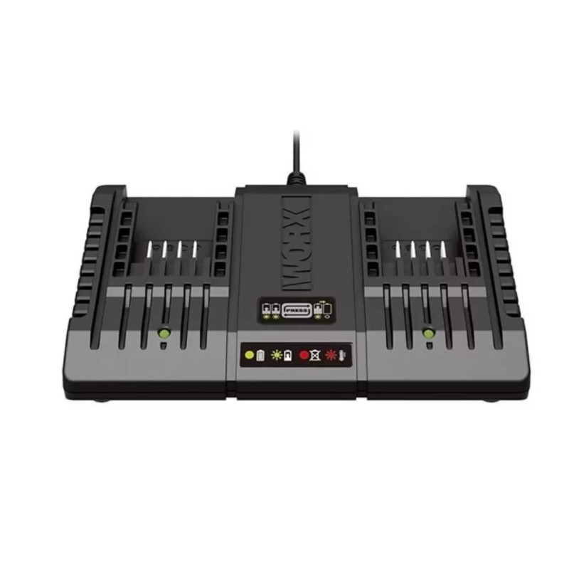 WA3772 - Worx 20V Doppel-Ladegerät