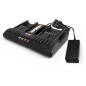 DUAL PORT WORX WA3772 DUAL PORT charger for 20V lithium-ion battery 3 - 5 hr charging time