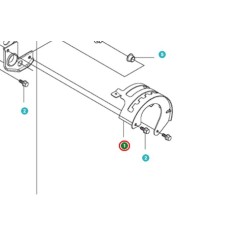 CONTROL PLATE PLATE 535501402 ORIGINAL HUSQVARNA