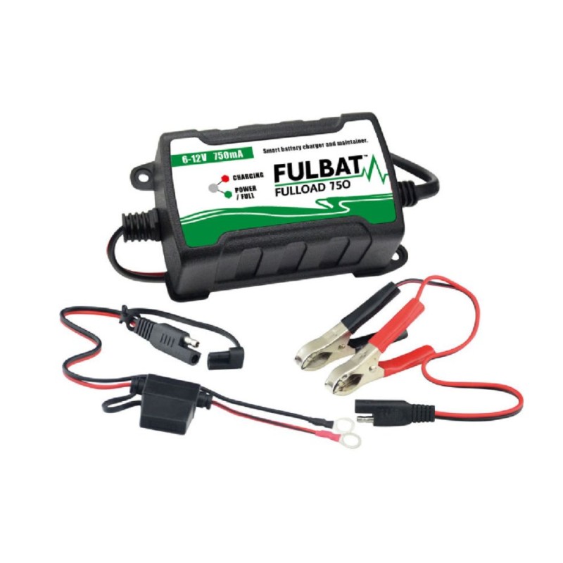 Full-load charger for all types of 6V and 12V batteries