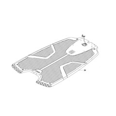 CHARGING STATION PLATE 595283601 ORIGINAL HUSQVARNA