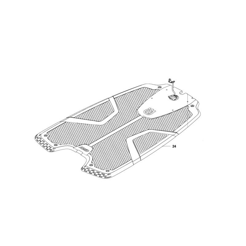 CHARGING STATION PLATE 595283601 ORIGINAL HUSQVARNA