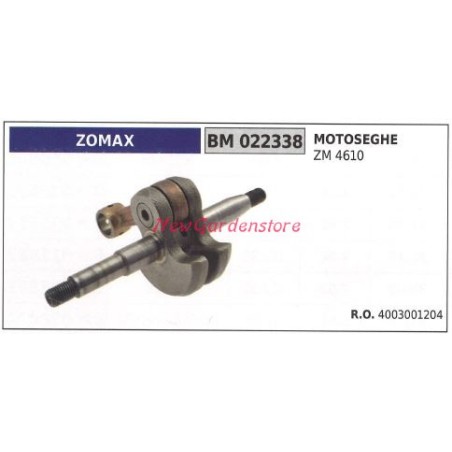 Motosierra ZOMAX ZM 4610 eje de transmisión 022338 | Newgardenstore.eu