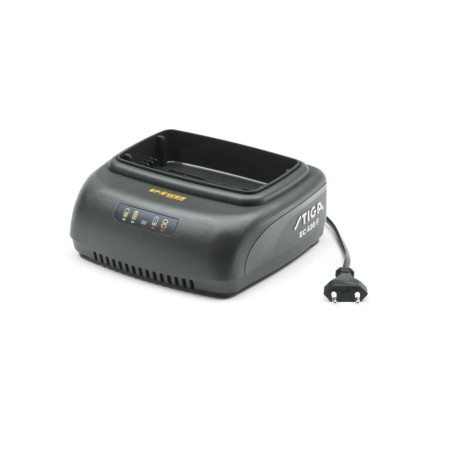 Single quick charger STIGA EC 430 F 48 V charging current 2 Ah | Newgardenstore.eu