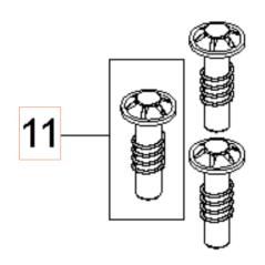 CERAMIC PISTON 592617680 ORIGINAL HUSQVARNA