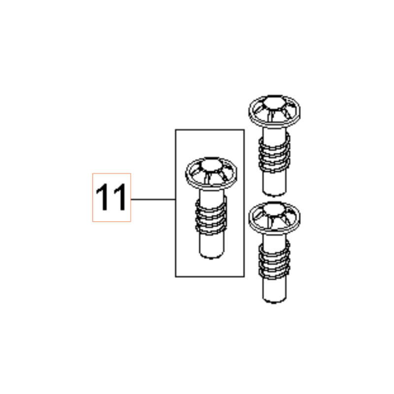 CERAMIC PISTON 592617680 ORIGINAL HUSQVARNA