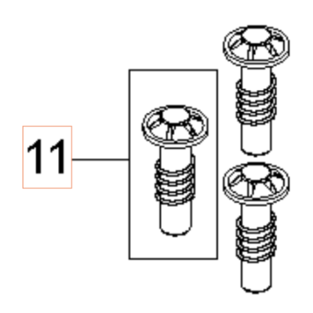 PISTON CÉRAMIQUE 592617680 ORIGINAL HUSQVARNA | Newgardenstore.eu