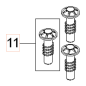 CERAMIC PISTON 592617680 ORIGINAL HUSQVARNA