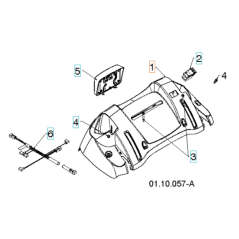 CONTROL DASHBOARD 532421351 ORIGINAL HUSQVARNA | Newgardenstore.eu