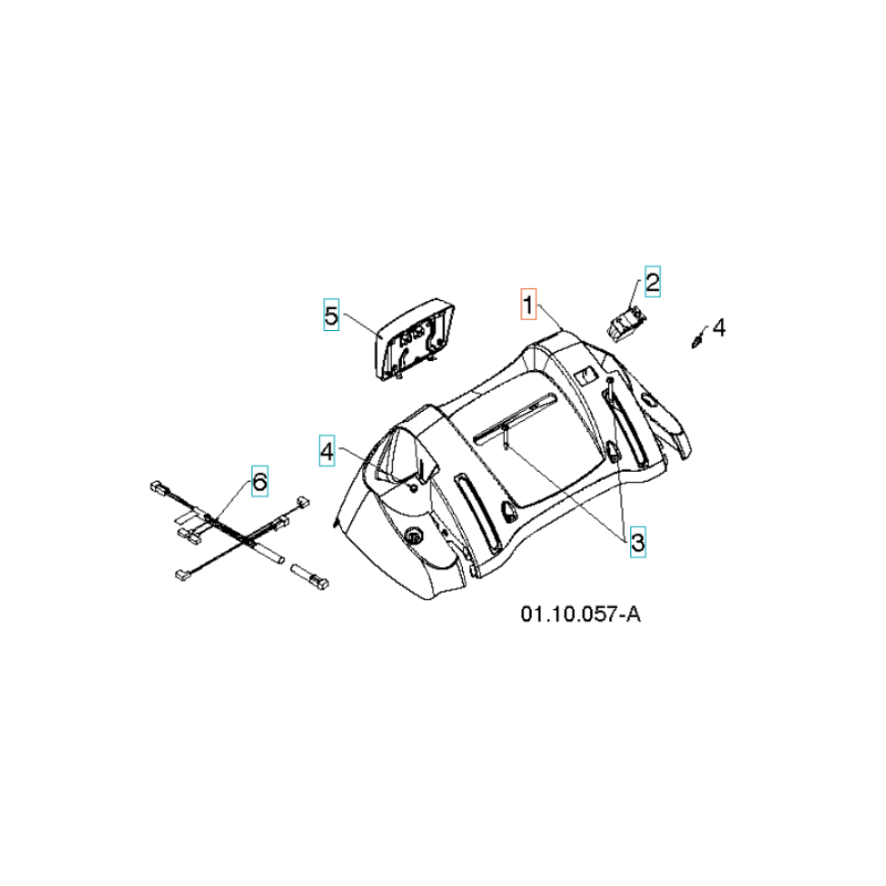 CONTROL DASHBOARD 532421351 ORIGINAL HUSQVARNA