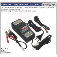 Chargeur universel ACCUMATE pour batteries gel scellées 003744 | Newgardenstore.eu